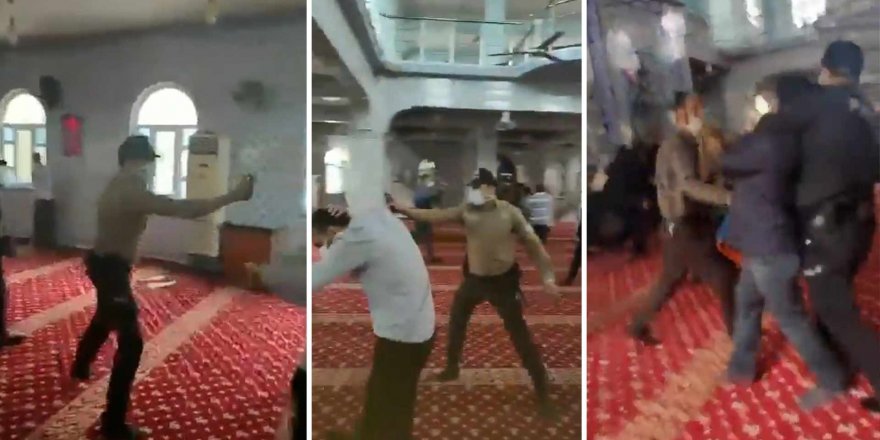 Camide biber gazlı müdahale: 50 gözaltı