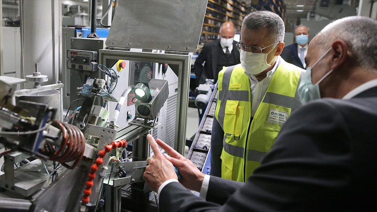 Cumhurbaşkanı Yardımcısı Oktay: Sanayimizin Çarklarının Çok Hızlı Bir Şekilde Dönmesi İçin Desteklerimizi Sürdürüyoruz