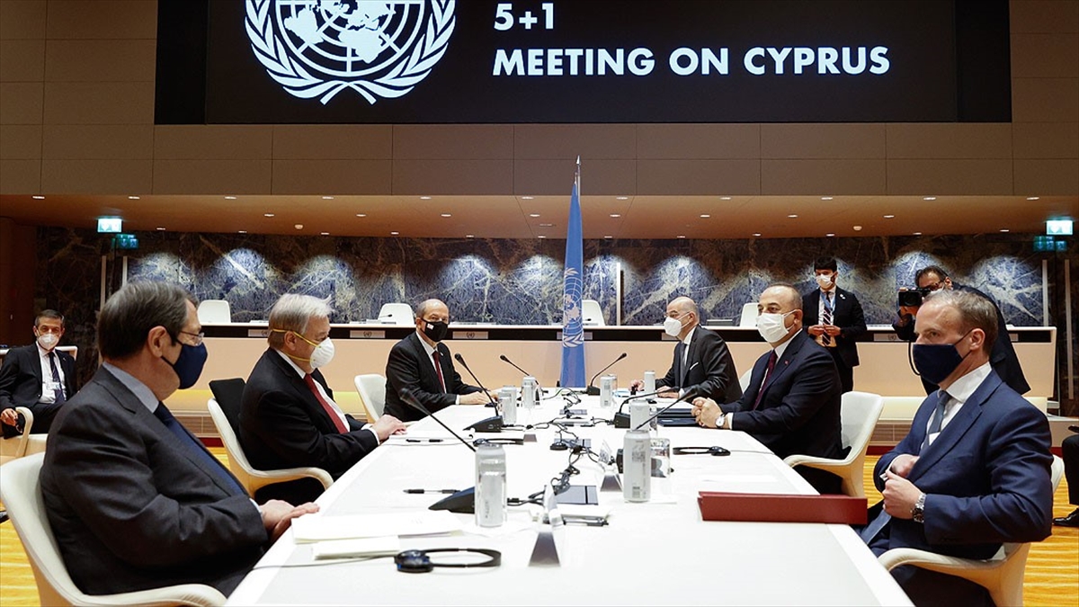 Cenevre'de 5+1 Gayriresmi Kıbrıs Konferansına Kktc Cumhurbaşkanı Tatar'ın Sunduğu 6 Maddelik Öneri Damga Vurdu