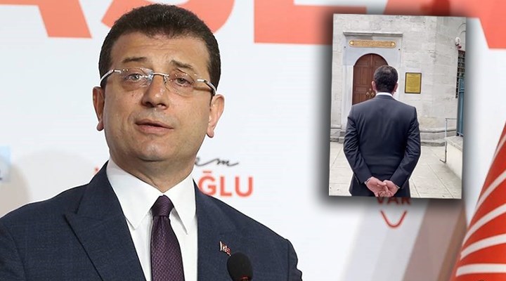 Ekrem İmamoğlu’na ‘türbede ellerini arkadan bağlamak’tan inceleme!