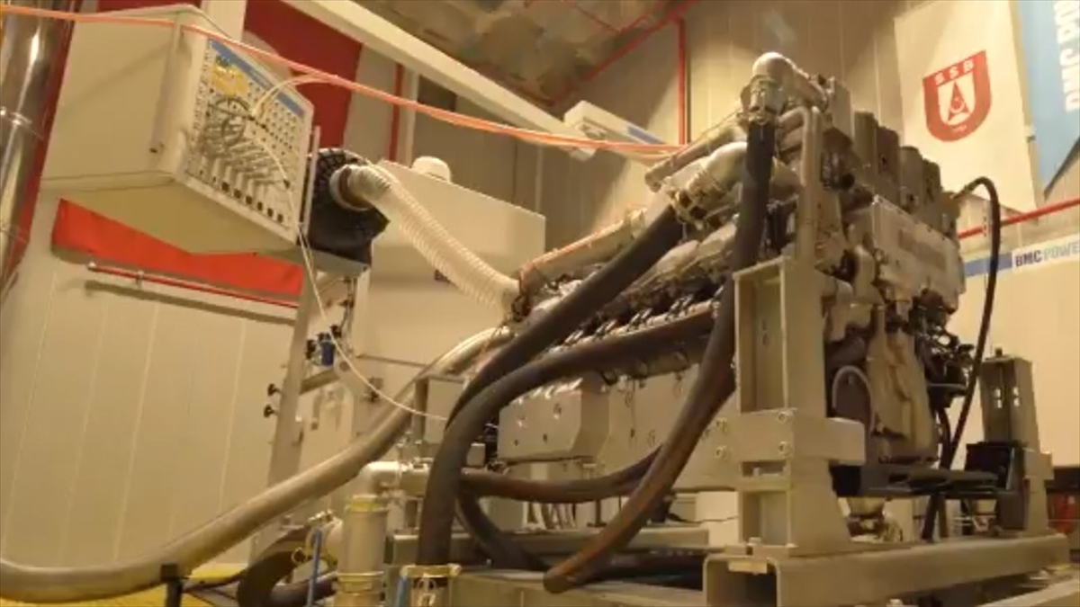 Altay Tankı İçin Geliştirilen Tank Motoru Batu'nun Ateşlemesi Başarılı Şekilde Gerçekleştirildi