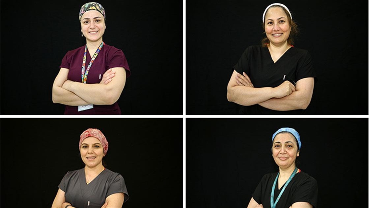 Kovid-19'la Savaşan Sağlıkçı Anneler, Evlatlarına Doyasıya Sarılamamanın Burukluğunu Yaşıyor