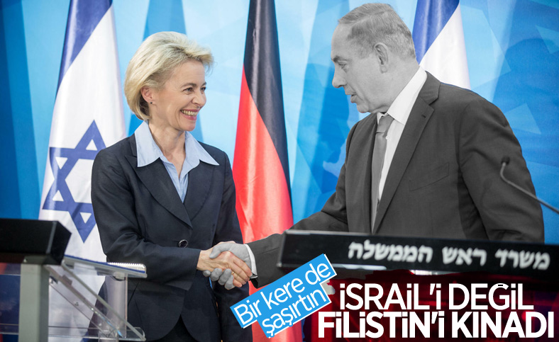 AB Komisyonu Başkanı Leyen'den İsrail'e destek paylaşımı