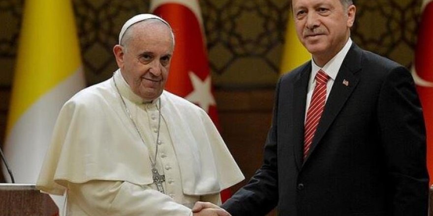 Erdoğan Papa ile görüştü