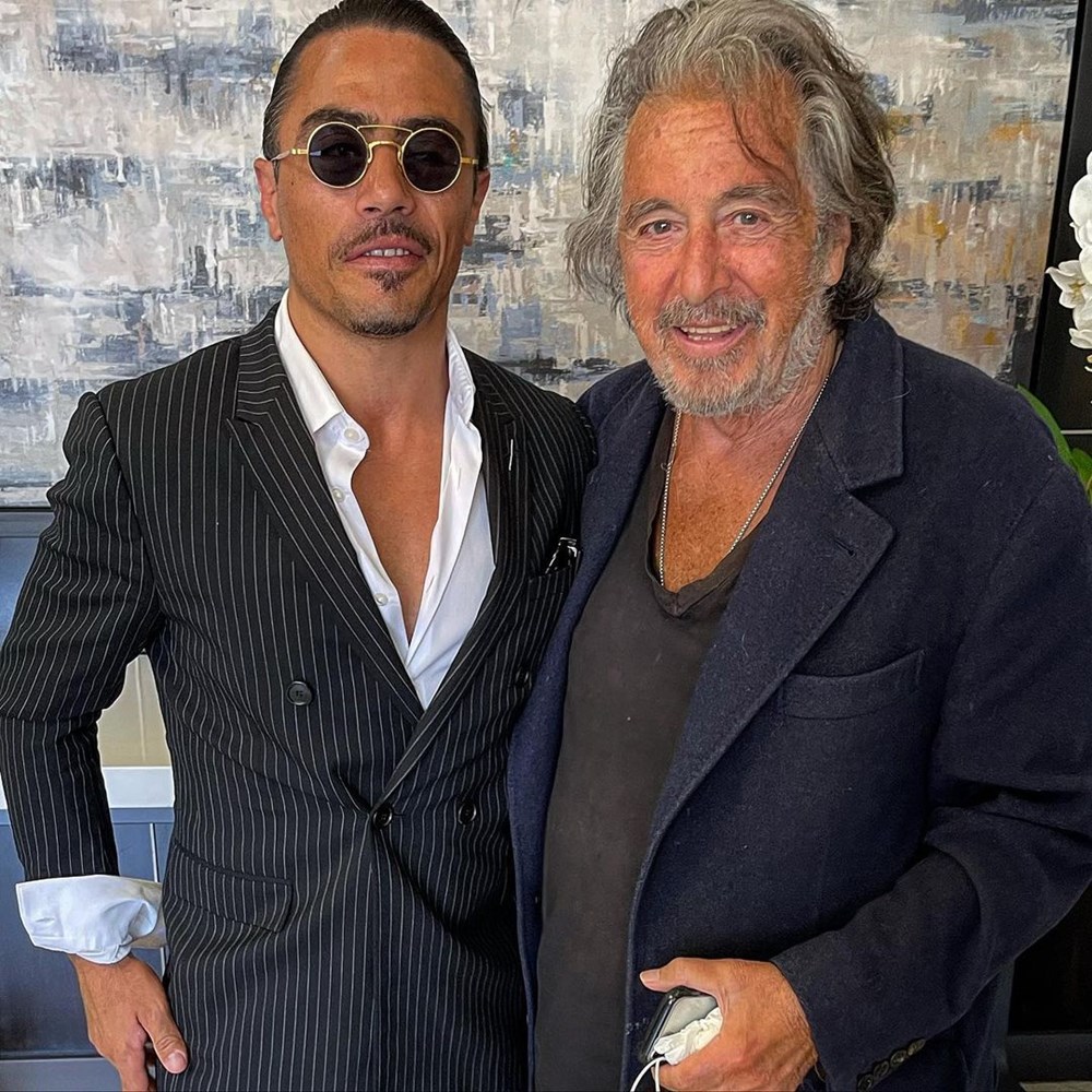 Nusret Gökçe, Al Pacino ile buluştu