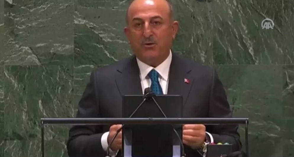 Çavuşoğlu, BM Genel Kurulu’nda konuştu