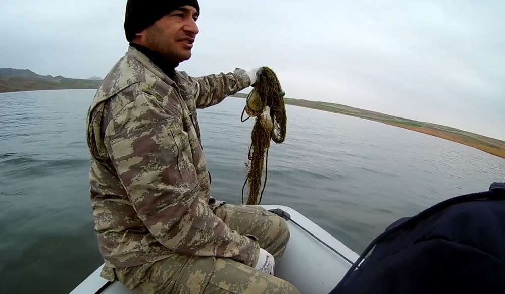 Kızılırmak'ta "hayalet ağ" katliamı