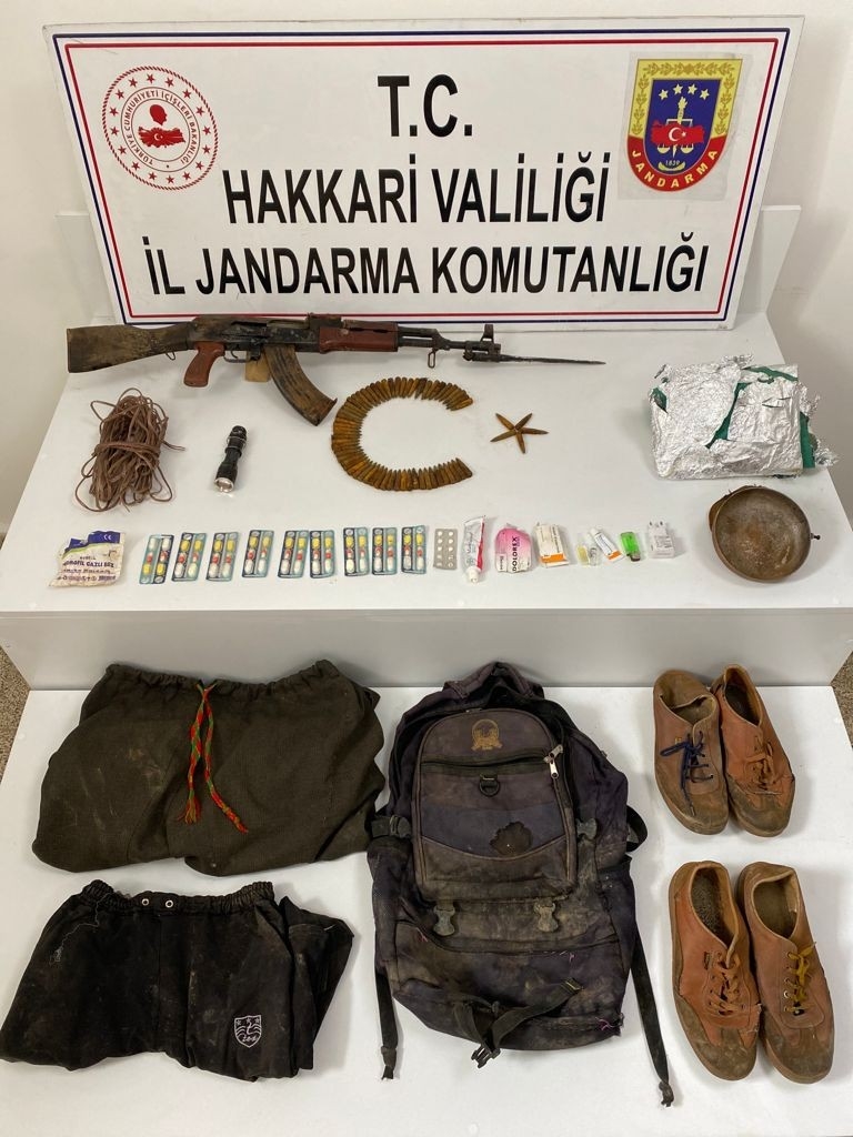 Eren-14 Operasyonu’nda silah ve mühimmatlar ele geçirildi