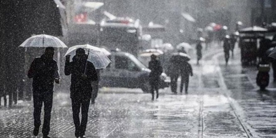 Meteoroloji'den kuvvetli yağış uyarısı