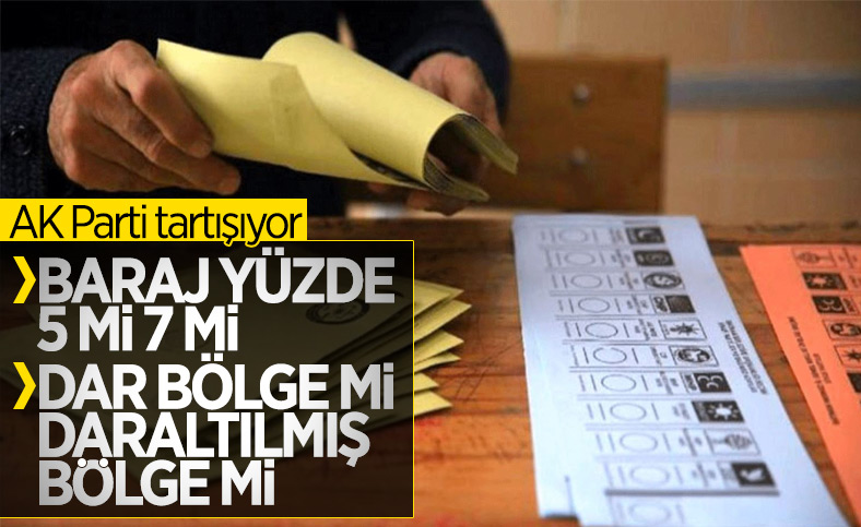 AK Parti seçim barajının düşürüleceğini doğruladı