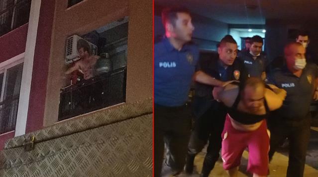 Kız arkadaşıyla tartışan genç adam, evini mutfak tüpüyle patlatmaya kalktı!