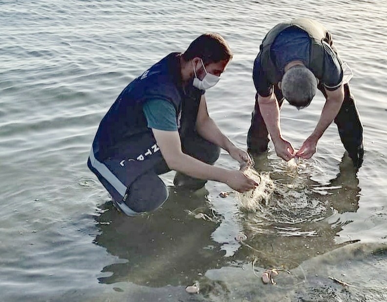 Van Gölü’nde 1.2 ton inci kefali ele geçirildi