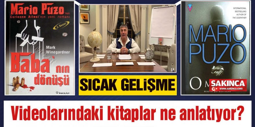 Sedat Peker'in videolarındaki kitapların şifresi ne?