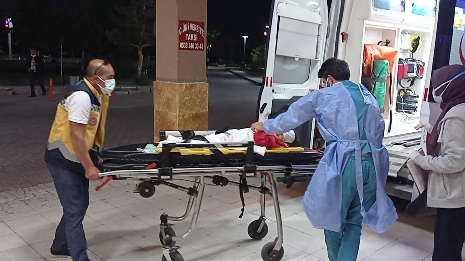 Sivas’ta araç şarampole uçtu: 2 ölü, 4 yaralı