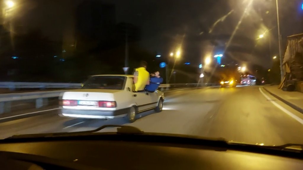 Ümraniye’de pes dedirten görüntü