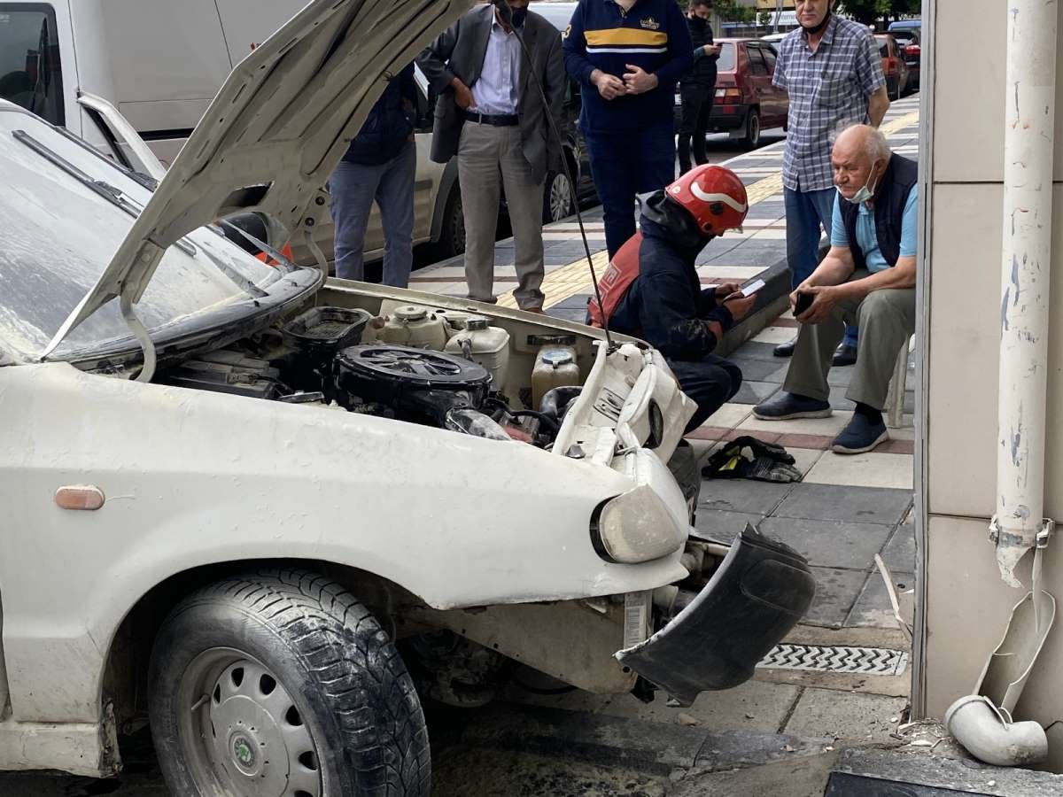 Fren yerine gaza basınca olanlar oldu