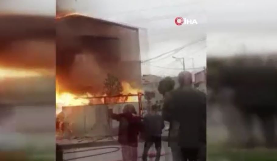 Avcılar’da korkutan yangın: Canını kurtarmak için ikinci kattan atladı