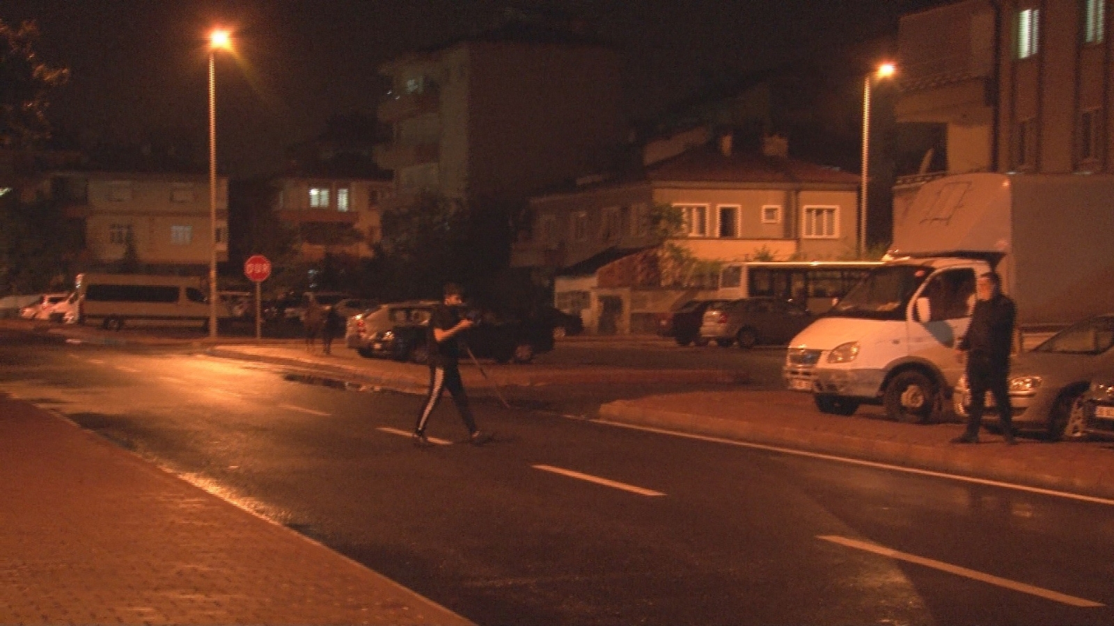 Kayseri’de başıboş ’camız’ vatandaşlara ve ekiplere zor anlar yaşattı