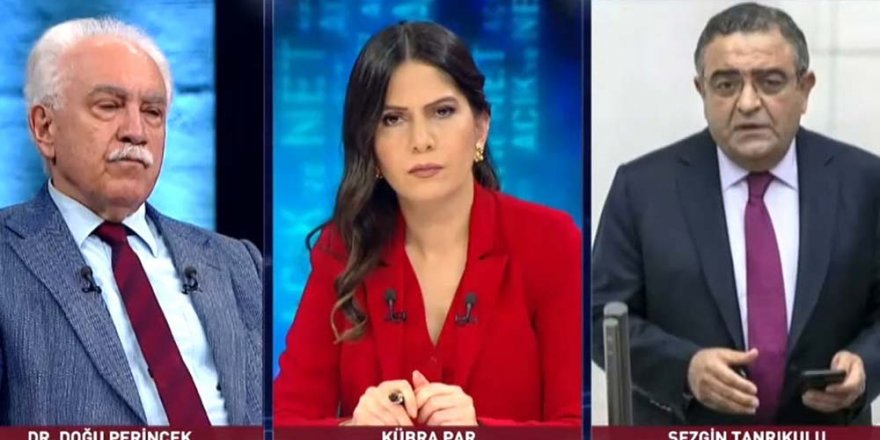 Doğu Perinçek, canlı yayında şok oldu!