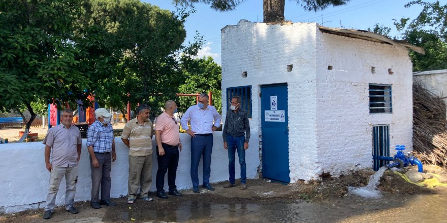 ASKİ Kurumak Üzere olan ürünlere can suyu verdi