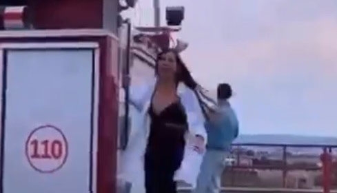 İzmir Büyükşehir itfaiye merkezinde skandal görüntüler