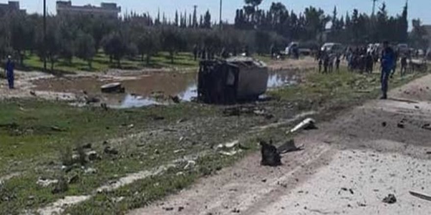 Münbiç'te bomba yüklü araçla saldırı: 7 yaralı