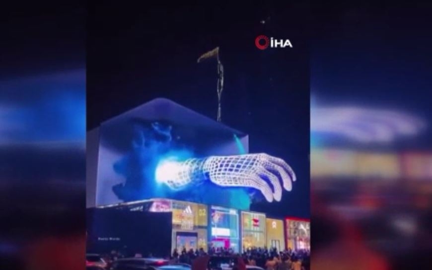 Çin’de 3 boyutlu reklam çılgınlığı