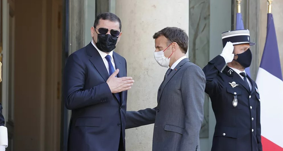 Dibeybe ile görüşen Macron'dan Türkiye açıklaması