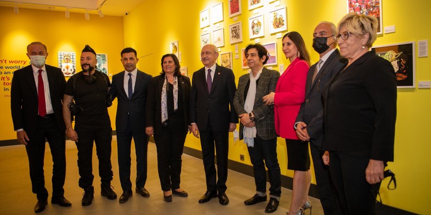 Ada Modern Sanat Galerisini Kılıçdaroğlu açtı