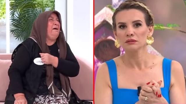 60 yaşındaki kadın, kaçan sevgilisi için canlı yayında gözyaşlarını tutamadı