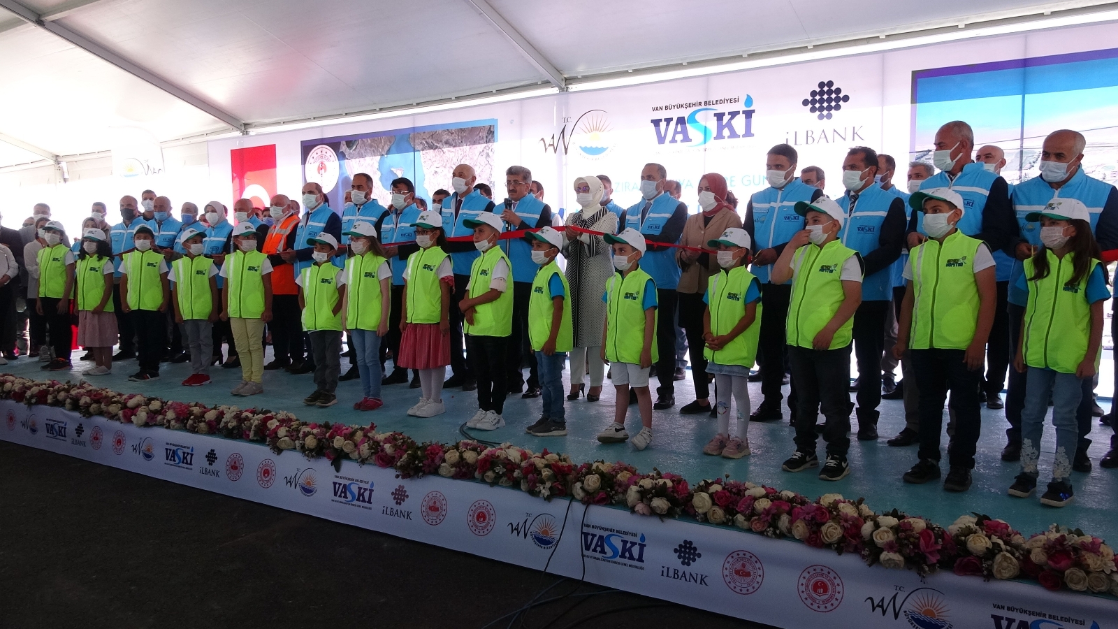 Van Gölü’nü Kirlilikten Kurtaracak Projenin Açılışı Yapıldı