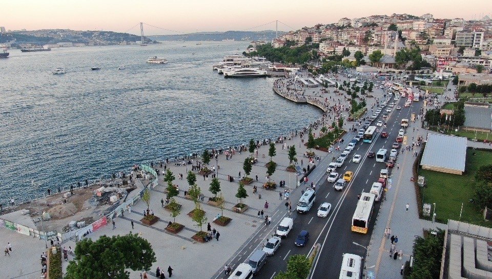 Üsküdar’da kısıtlamasız cumartesinde dikkat çeken yoğunluk