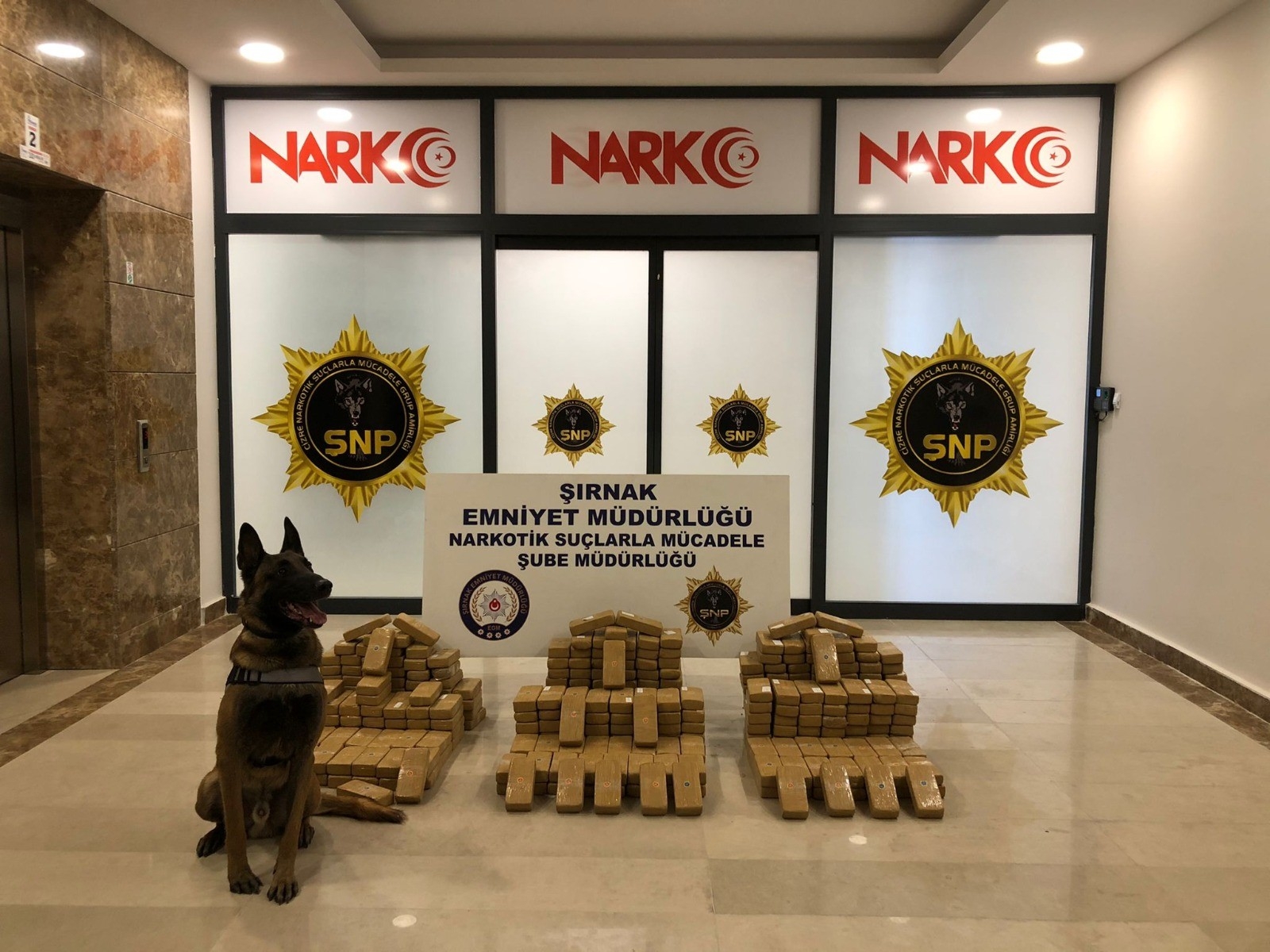 Şırnak’ta 209 kilogram eroin ele geçirildi