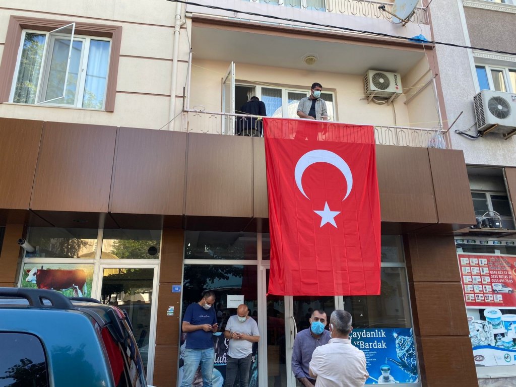 Şehit ateşi Bursa’ya düştü