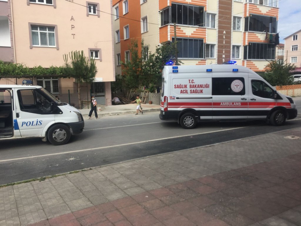 Komşuların kavgası kanlı bitti