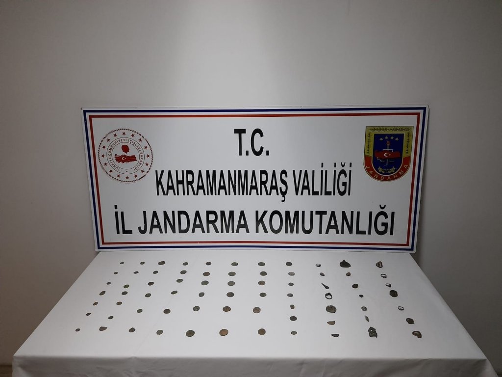 Kahramanmaraş’ta tarihi eser operasyonu