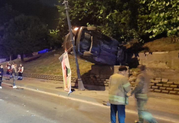 Eyüpsultan'da ilginç kaza!