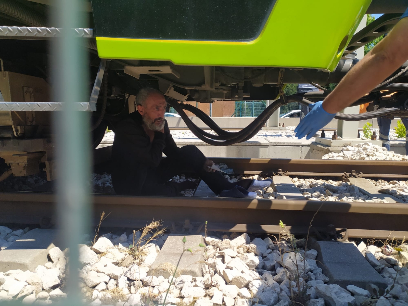 Bursa Metrosunda Korku Dolu Anlar...