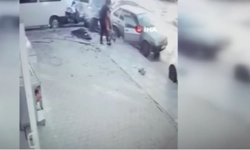 Ankara’da 2 otomobil kafa kafaya çarpıştı: 1 yaralı