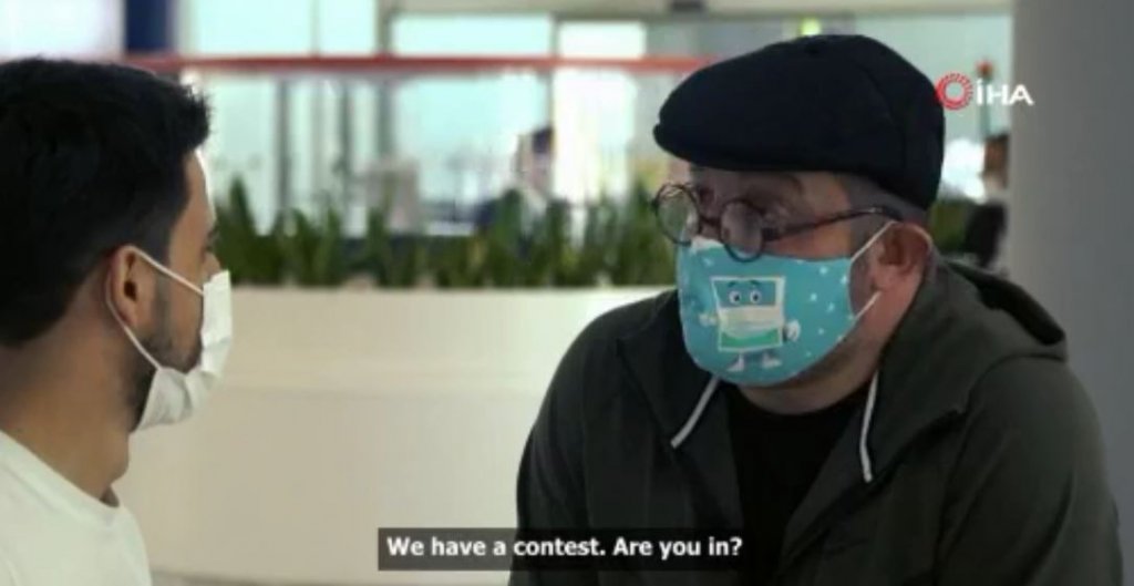 İstanbul Havalimanı’nda yolculara Nihat Kahveci sürprizi