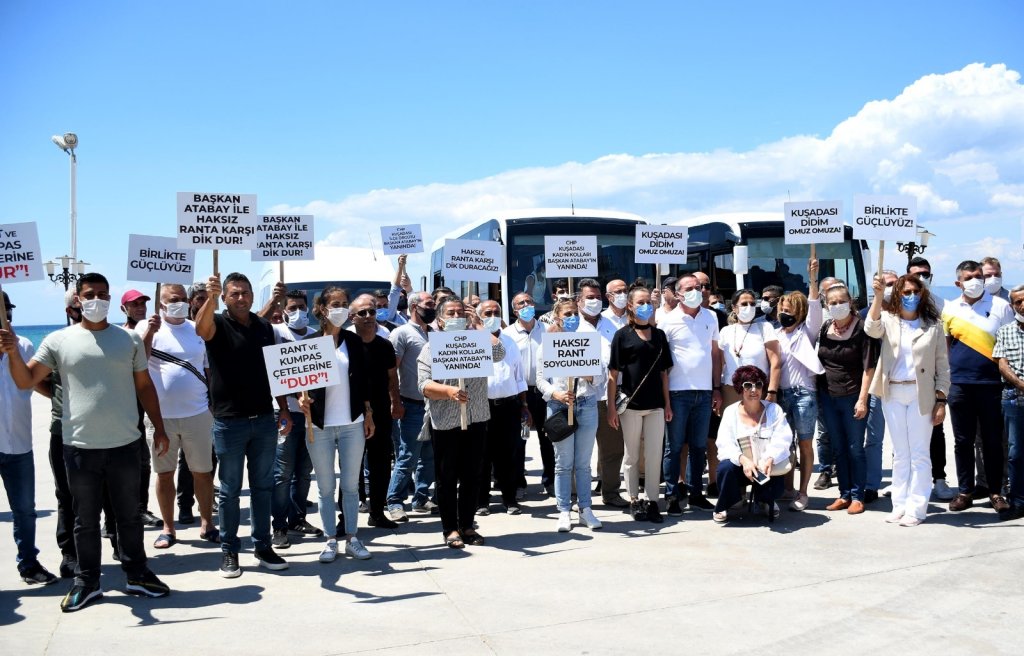 Kuşadası’ndan Didim Belediye Başkanı Atabay’a destek