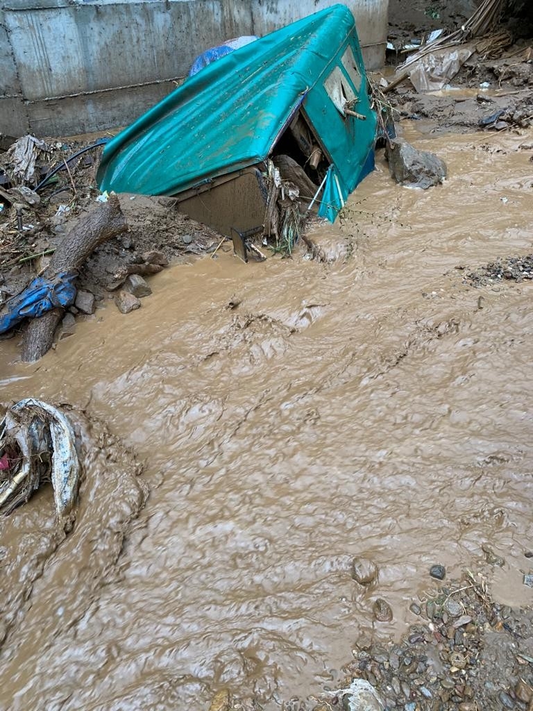 Aydın’da Sağanak Yağış Etkili Oldu