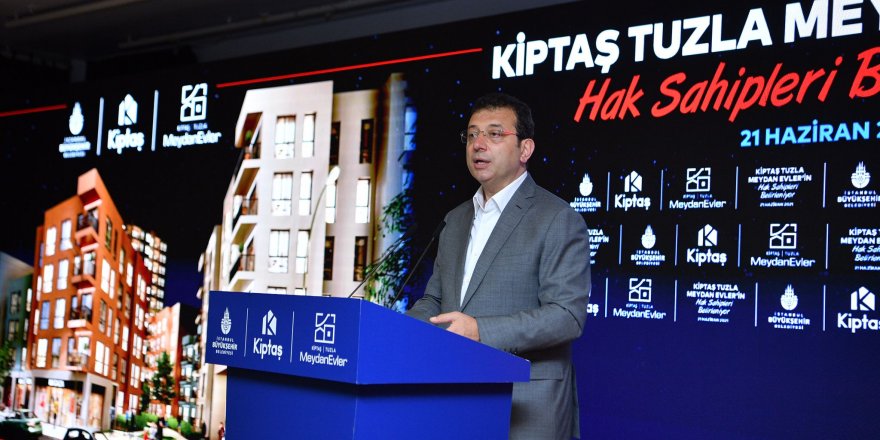 İmamoğlu, kura çekim töreninde konuşt: “Bir sonraki seçimde yüzde 60’ın üzerinde oy alacağız”