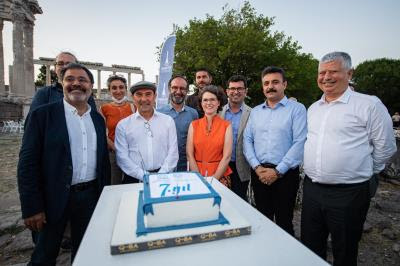 Ahmet Ümit’in son kitabı Pergamon Antik Kenti’nde tanıtıldı