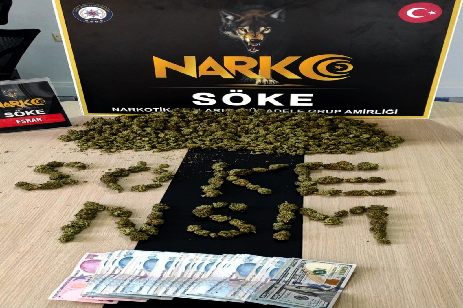 Söke’de Aracın Motor Panjuruna Saklanan Stunk Yakalandı