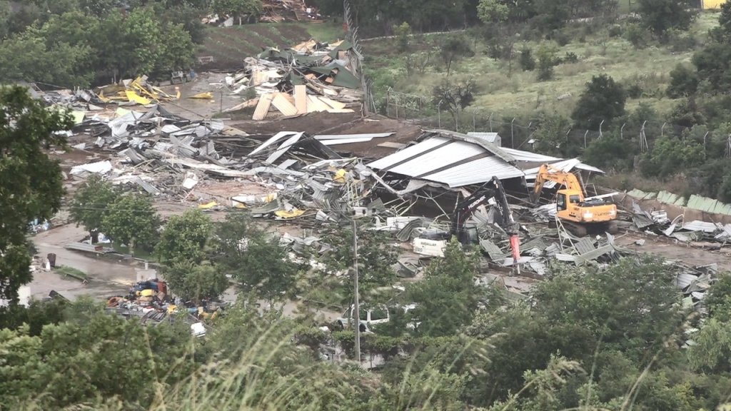 Lütfü Türkkan’ın kaçak çiftliğinde yıkım tamamlandı