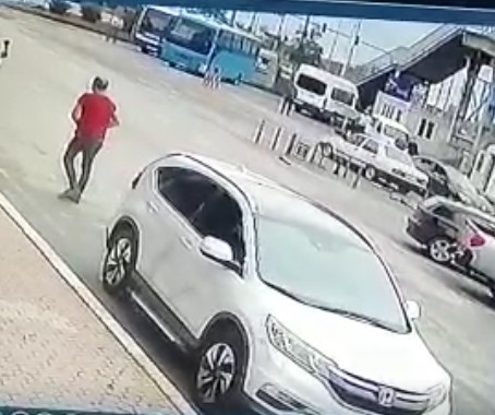 Rize’de Cinayet Anı Güvenlik Kameralarına Böyle Yansıdı