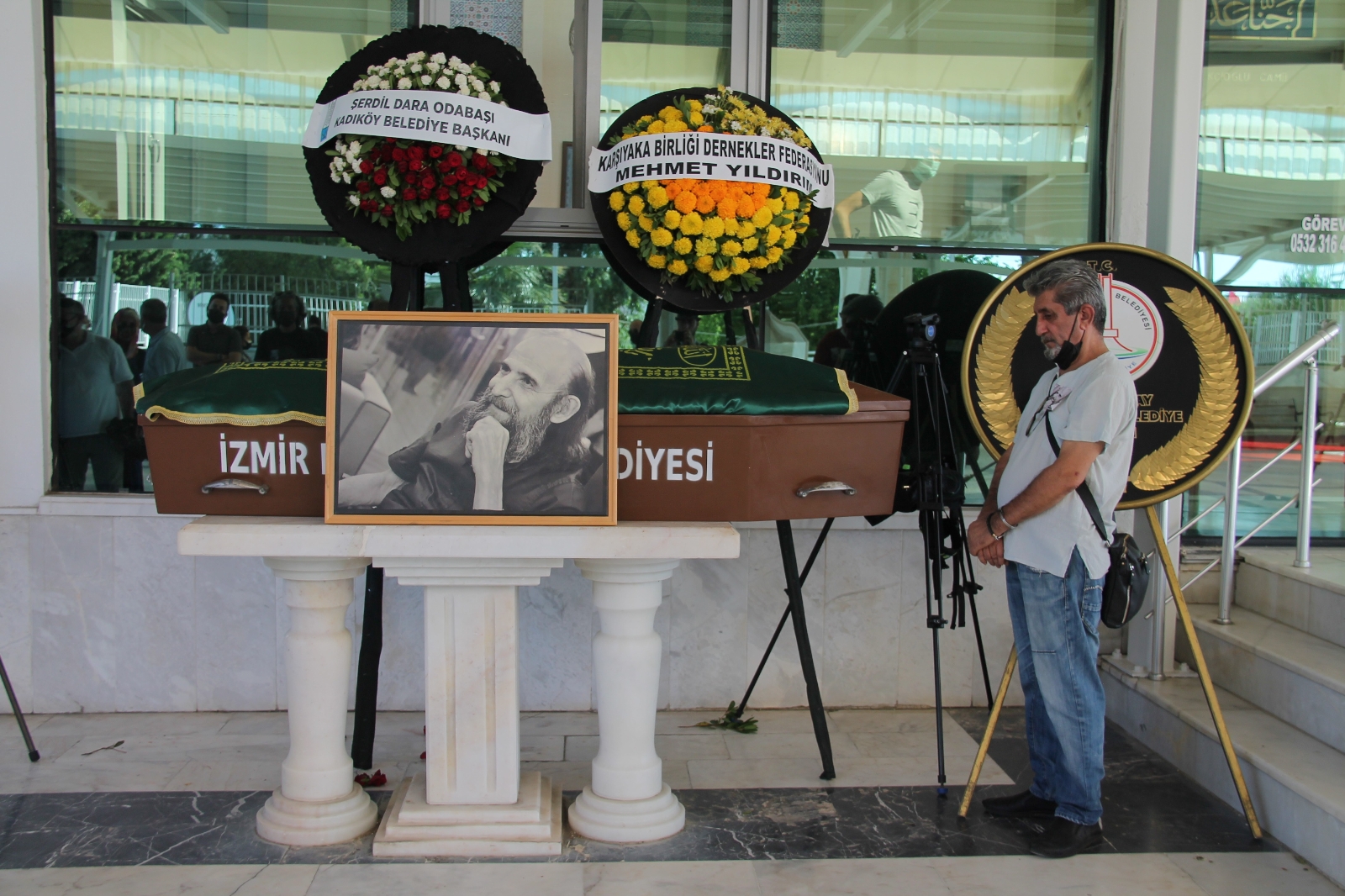 Uğurtan Sayıner son yolculuğuna uğurlandı