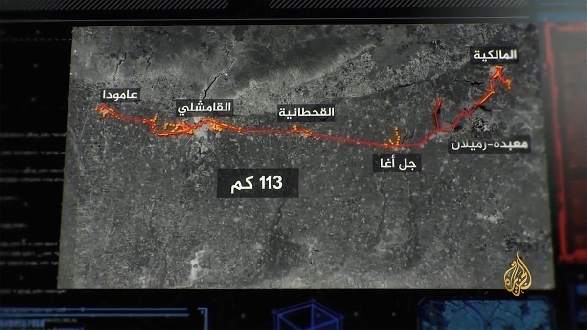 Terör Örgütü Ypg/pkk'nın Haseke'de Türkiye Sınırı Hattında 113 Kilometreyi Bulan Tüneller Kazdığı Ortaya Çıktı