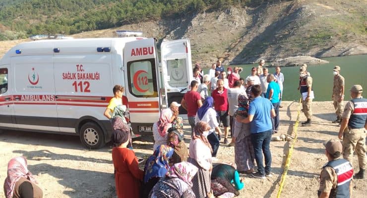 Amasya'da göl faciası: 5 ölü
